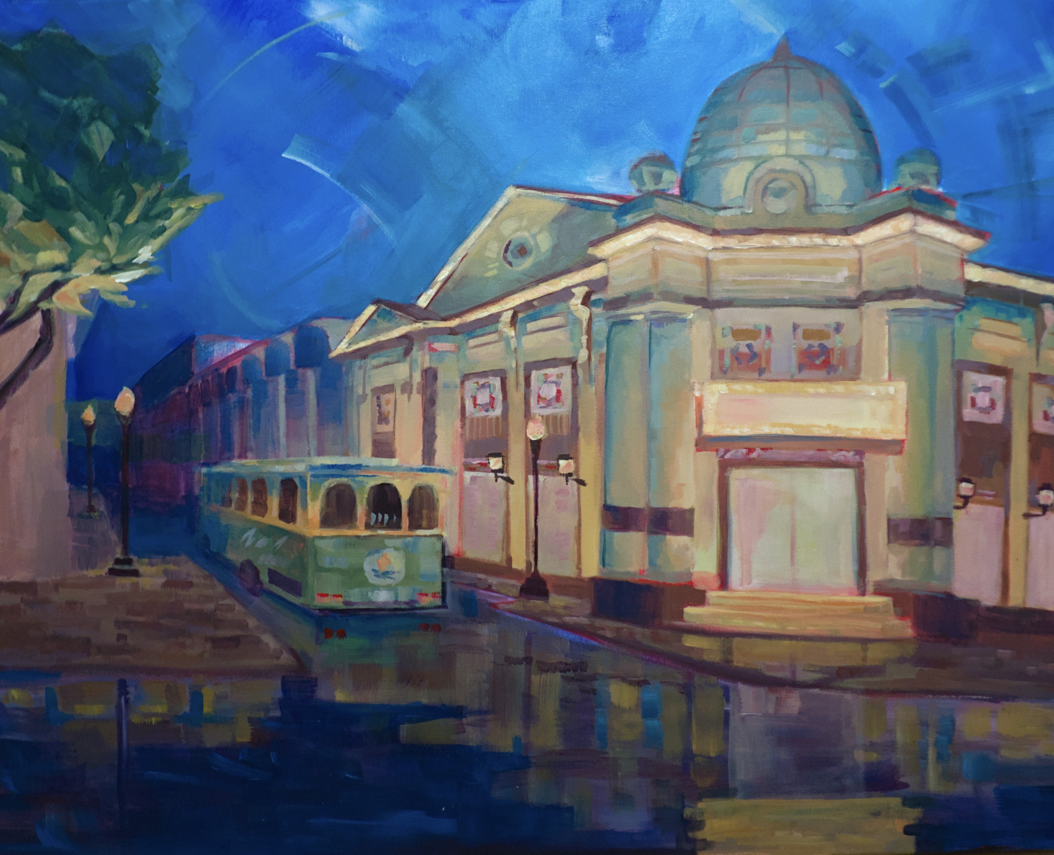 ¨Noches En El Teatro¨, (2026), 30”x 24”