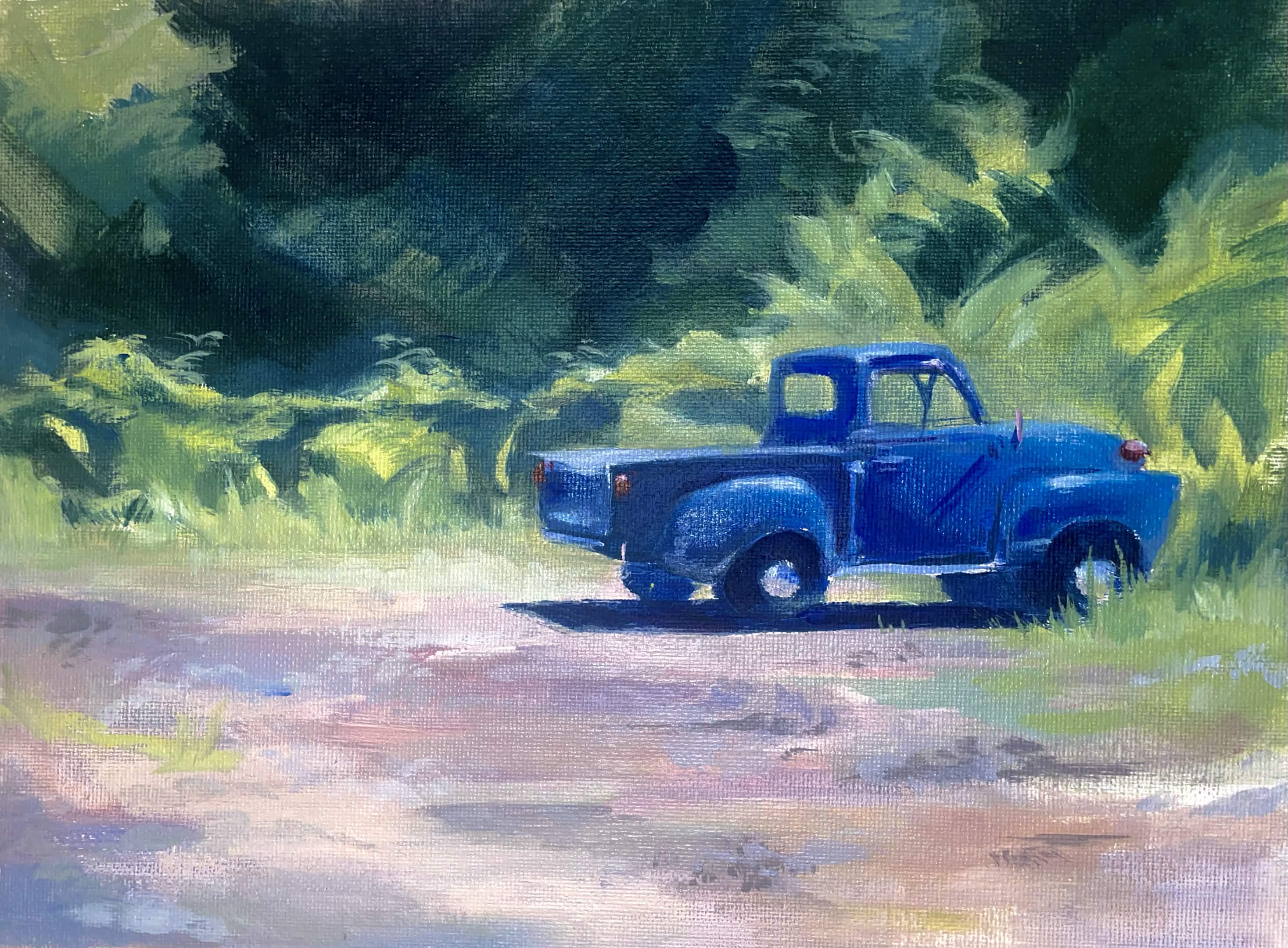 Blue Truck (2026), 12 X 9